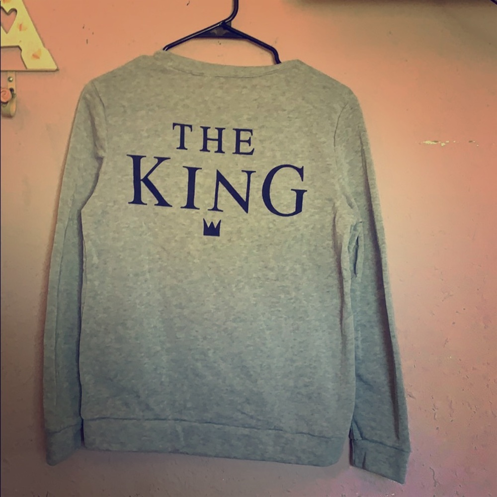 “The King” & “His Queen” sweater
